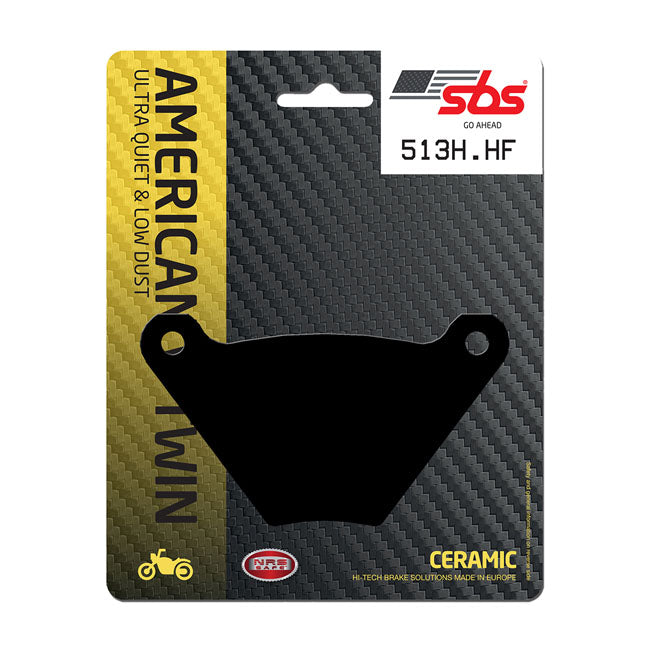 SBS, brake pads. Street Ceramic (organic) — Front: 1973 XL Sportster; FX; 72-84 FL. Rear: 73-80 FL; 73-83 FX (NU)