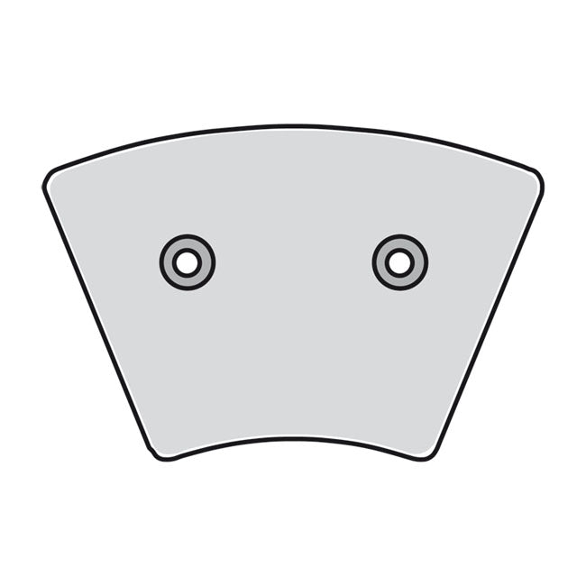 SBS, brake pads. Street Ceramic (organic) — Front: 74-77 XL Sportster; FX (NU)