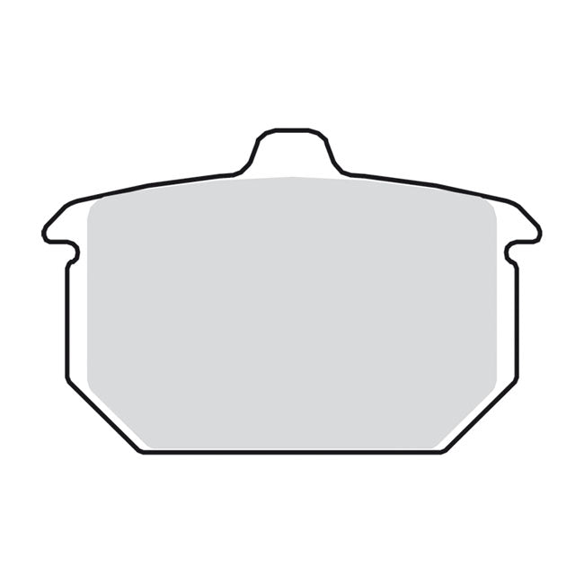 SBS brake pads street carbon tech — Rear: 82-E87 XL Sportster; FXR; FXST; 84-85 FX; 83-86 FXWG (NU)