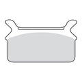 SBS, brake pads. Street Excel Sinter — Rear: 86-99 FLT/Touring (NU)