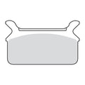 SBS brake pads street carbon tech — Rear: 86-99 FLT/Touring (NU)