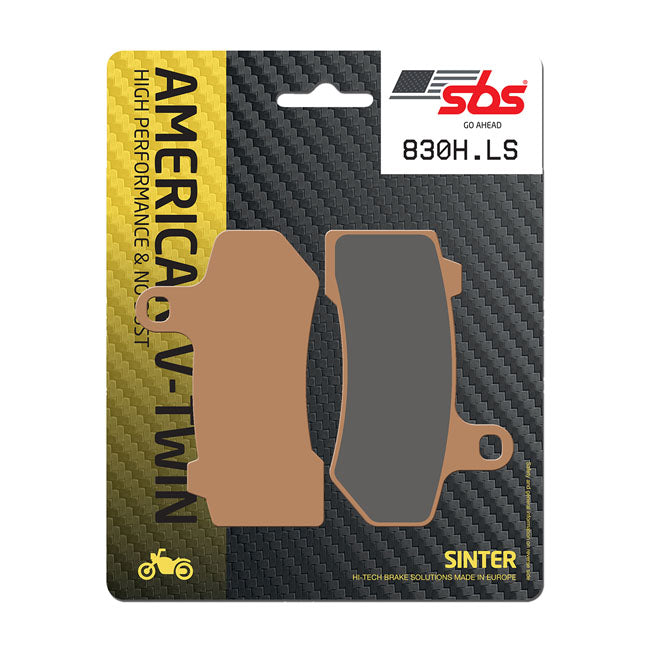 SBS, brake pads. Street Excel Sinter — Rear: 08-25 FLT/Touring (excl. Trikes): 06-17 (NU) V-Rod: Rear