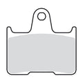 SBS, brake pads. Street Excel Sinter — Rear: 14-22 XL Sportster (NU)