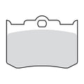 SBS brake pads, street ceramic — For PM 124X4HR and 137X4 calipers
