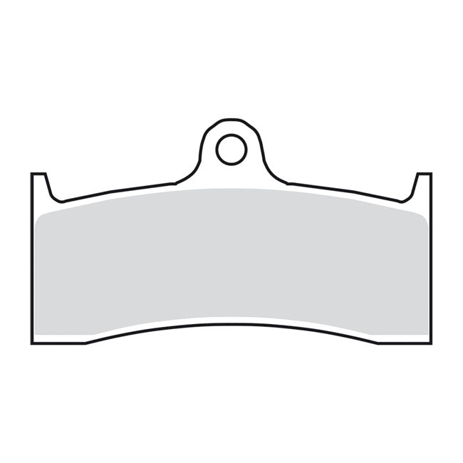 SBS brake pads street excel sintered — Front: For PM 112X6B and 112X6QC calipers