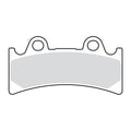 SBS brake pads street excel sintered — Front: For PM 112X6RSB; 112X6SSB and 125X6QC calipers