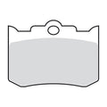 SBS brake pads street carbon tech — For PM 125X4R; 125X4RSPH and 137X4B calipers