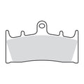 SBS brake pads street excel sintered — Front: For Jaybrake 4 piston calipers