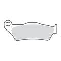 SBS, brake pads. Street Ceramic (organic) — Front/rear: 14-15 XG750/500 Street (NU)