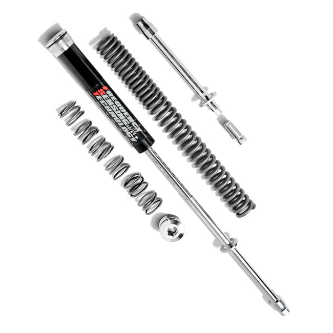 PS, FST fork monotube cartridge kit. Standard height — 17-25 FLT/Touring (excl. FLHTKL; 23-25 CVO Touring with inverted forks)