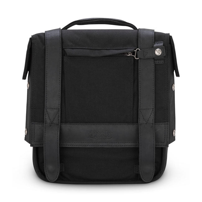 Burly, Voyager saddlebag. Black CORDURA®