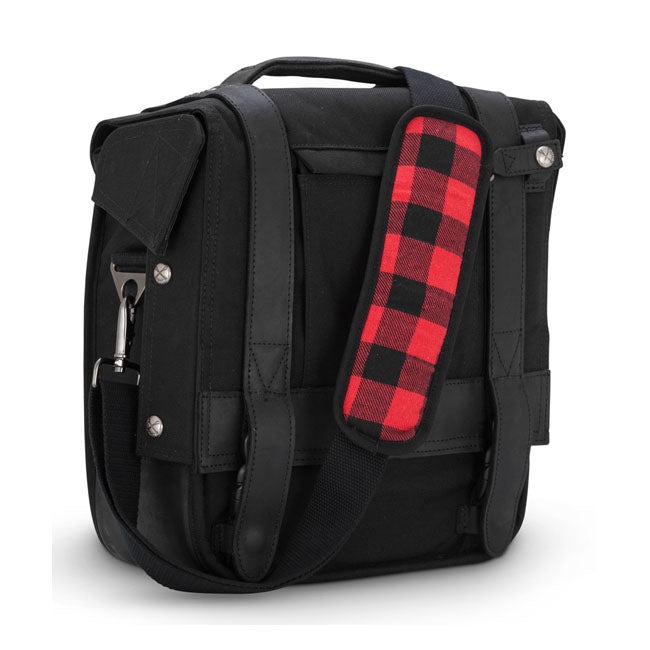Burly, Voyager saddlebag. Black CORDURA®