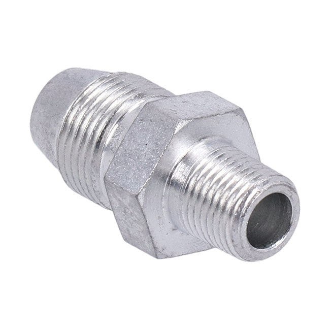 S&S, oil line fitting, Chrome