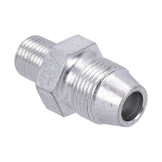 S&S, oil line fitting, Chrome