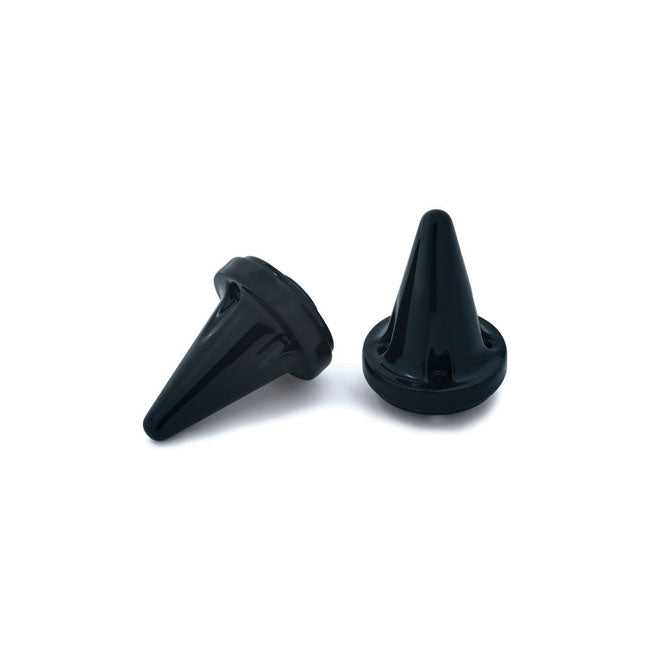 Kuryakyn, Stiletto grip end caps. Gloss black