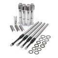 S&S, XL Sportster Quickee pushrod & cover kit. Chrome