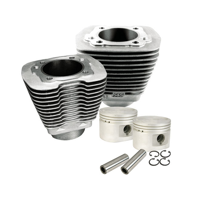 S&S, 80"/1340cc cylinder & piston kit. Natural