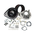 S&S, teardrop air cleaner assembly. Black