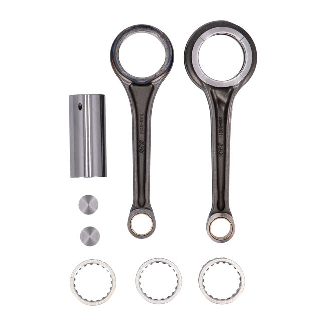 S&S, T-series connecting rod assembly — S&S T-series engines with S&S 3-piece ''press-together'' flywheels; manufactured after 2012