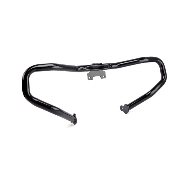 Front engine guard. chopped, black — 15-23 FLTR (excl. 2023 FLTRXSE & models with fairing lowers) (NU)