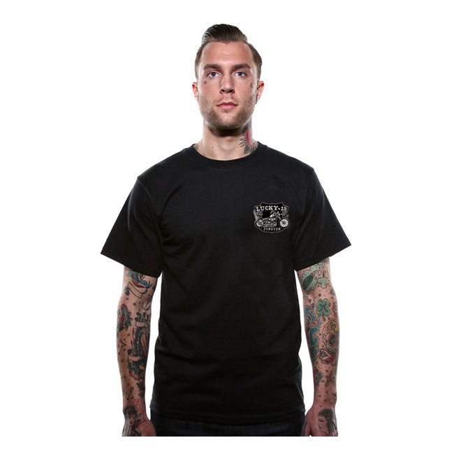 Lucky 13 Knuckles t-shirt black