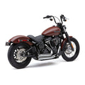 Cobra, Speedster 909 exhaust system. Chrome — Softail: 18-20 (NU) FLDE Deluxe; 18-20(NU)FXLR Low rider; 18-20 FLSL(NU)Slim; 18-20(NU)FXBB Street Bob