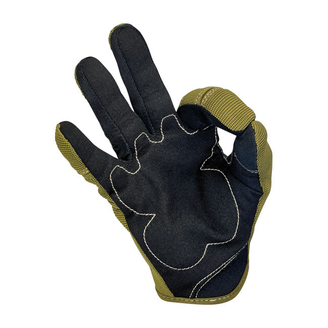 Biltwell Moto gloves olive/black/tan