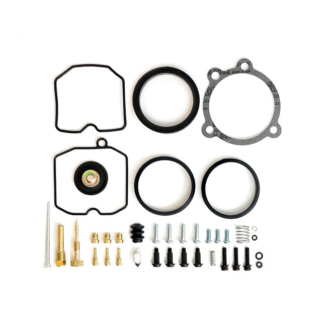 All Balls, CV street carburetor rebuild kit — US models: 2003 XL883R; 97-02 XL883 STD; 02-03 XL883C Custom; 2002 XL883R; 91-01 XLH883; 99-01 XLH883 Custom; 88-96 XLH883 Deluxe; 88-03 XLH883 Hugger; 88-03 XLH883 STD(NU)
