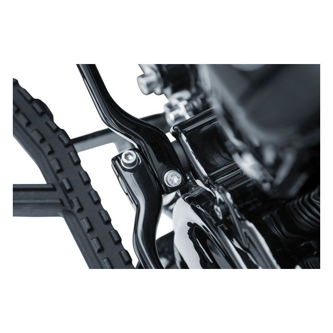 Kuryakyn, Precision™ heel shift eliminator. Gloss black
