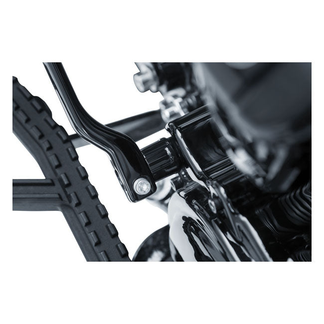 Kuryakyn, Precision™ heel shift eliminator. Gloss black