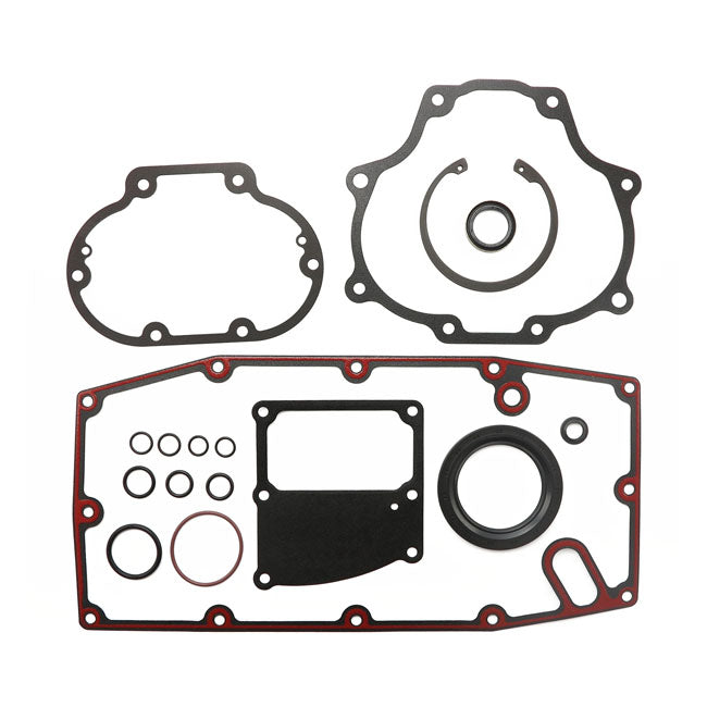 James, transmission gasket & seal kit — 17-25 FLT/Touring (excl. 23-25 FLTRXSE; 24-25 FLTRXSTSE; 23-25 FLHXSE; 24-25 FLHX; 2025 FLHXU; 24-25 FLTRX)