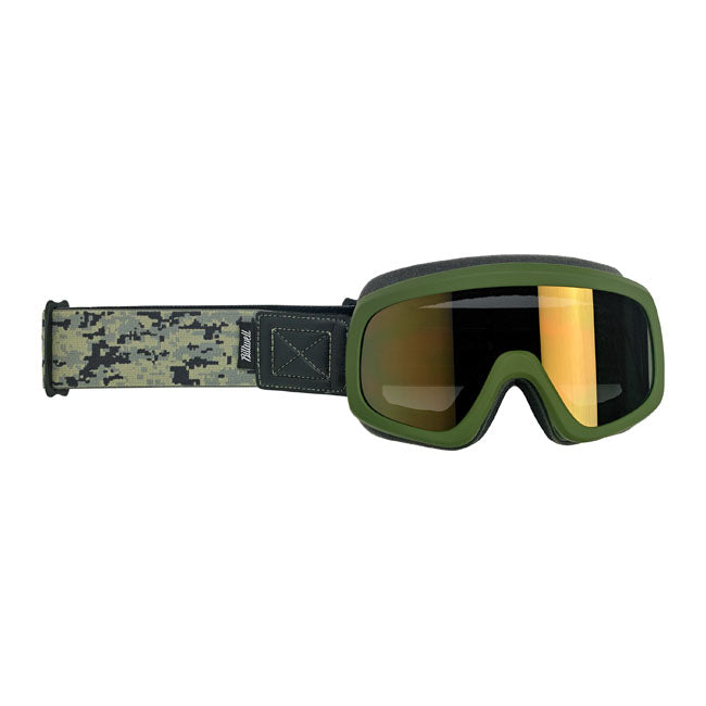 Biltwell Overland 2.0 Grunt goggle olive camo