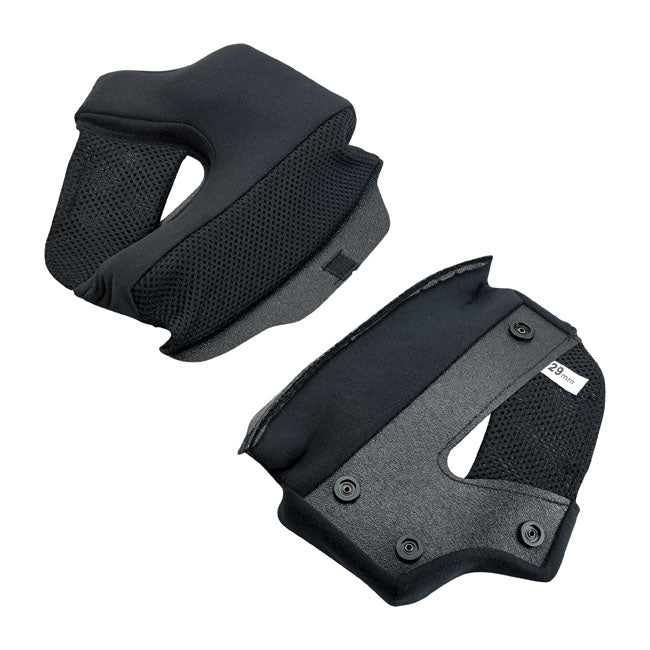 Biltwell Lane Splitter cheek pad set- 29mm