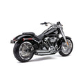 Cobra, Speedster SlashDown exhaust. Chrome — 18-20 Softail FLFB/S Fat Boy; FXBR/S Breakout
