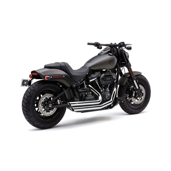 Cobra, Speedster SlashDown exhaust. Chrome — 18-20 Softail FXFB/S Fat Bob