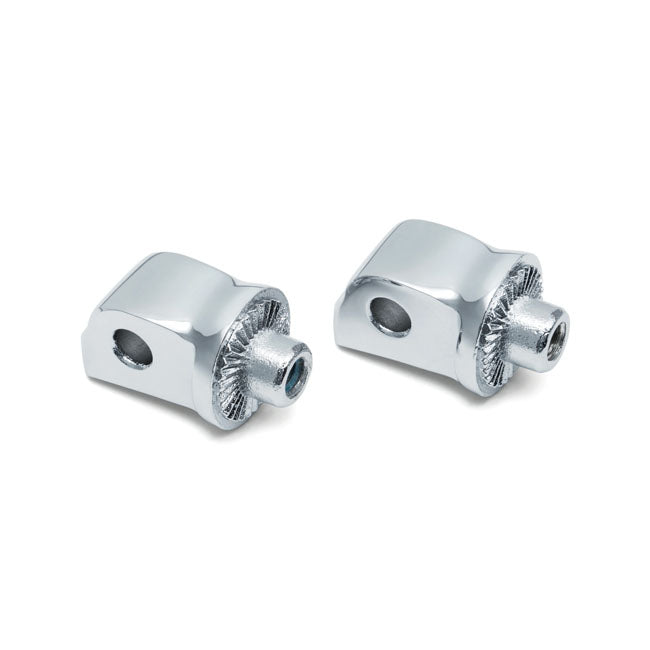 Kuryakyn, Splined male mount peg adapters — Passenger: 18-24 Softail (19-20(NU)FXDRS with OEM acc. passenger peg mount); 20-21 Livewire