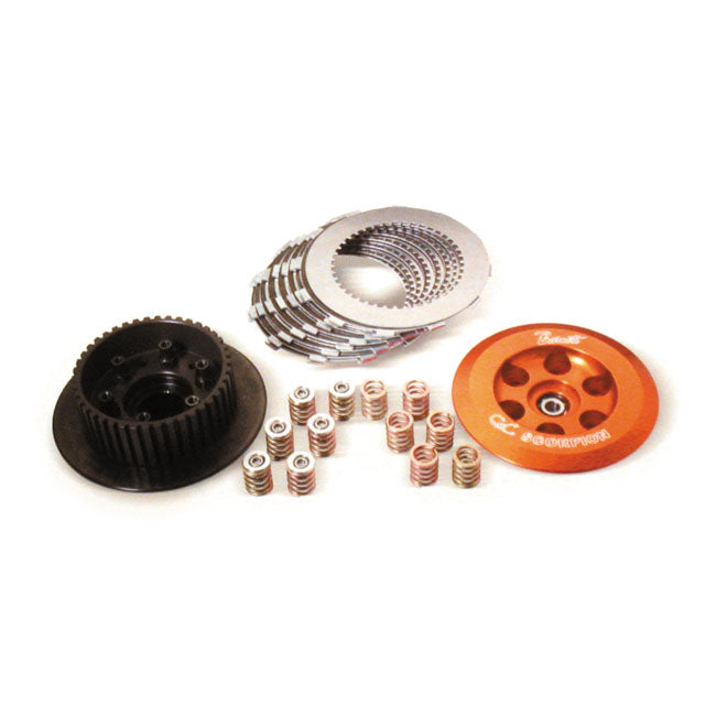 Barnett, Scorpion billet clutch kit — 84-90 4-speed XL Sportster (NU)