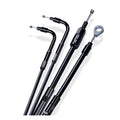 Barnett, idle (push) cable. Stealth. +10" — 96-16 Big Twin; 2017 Dyna (excl. FXDLS); 96-22 XL Sportster. With CV carburetor/fuel injection (excl. 04-06 XL Sportster; Cruise Control models & all other 08-up models with electronic throttle) (NU)