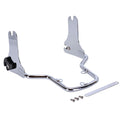 Detachable sissy bar side plates. Chrome