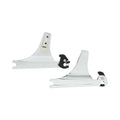 Detachable sissy bar side plates — 00-17 Softail (Excl. FLSTC; FLSTS; FLS; FLSS; FXS) (NU)
