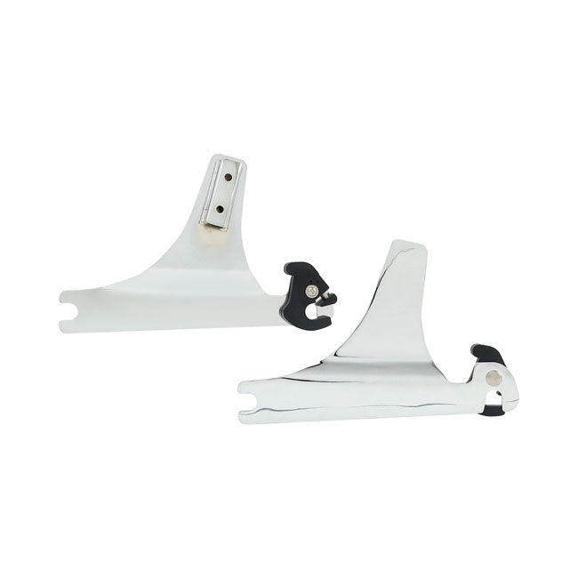Detachable sissy bar side plates — 00-17 Softail (Excl. FLSTC; FLSTS; FLS; FLSS; FXS) (NU)