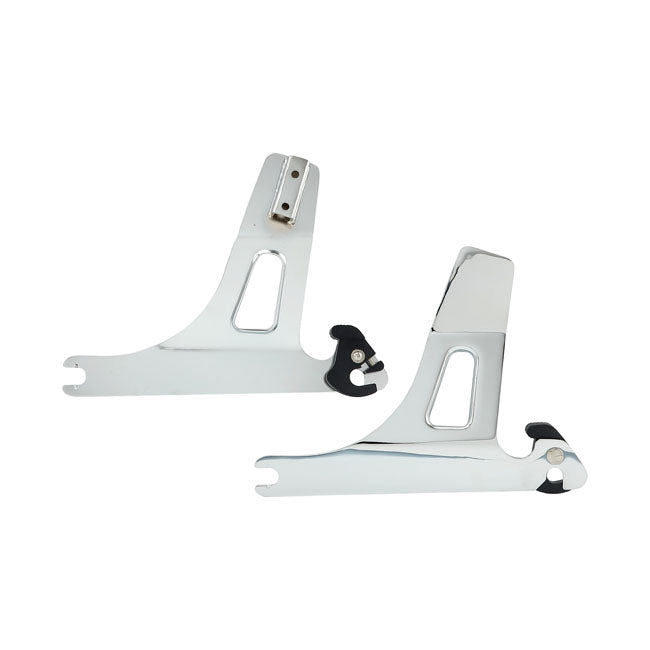 Detachable sissy bar side plates — 06-17 Dyna (Excl. FLD) (NU)
