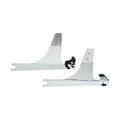 Detachable sissy bar side plates — 93-05 FXDWG without saddlebags (NU)