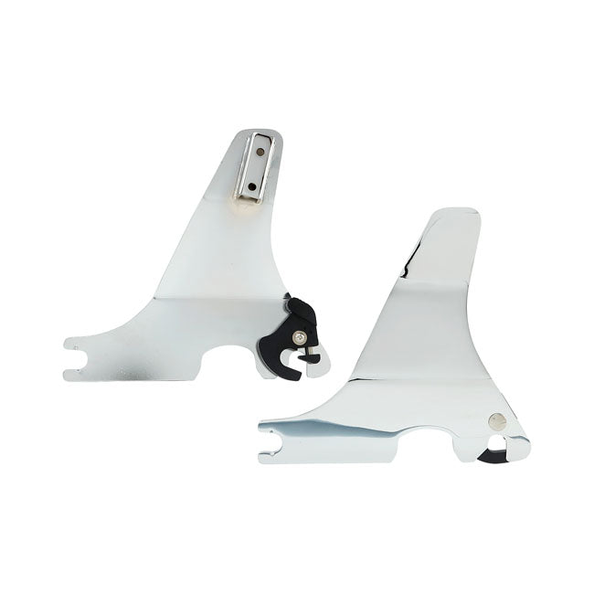 Detachable sissy bar side plates — 04-22 XL Sportster (Excl. 16-20 XL1200CX) (NU)