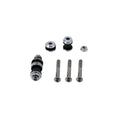 Docking hardware kit. Chrome — 04-22 XL Sportster (Excl. 16-20 XL1200CX). Without saddlebags. (NU)  Stock replacement for 14-19 (NU) XL1200T models.