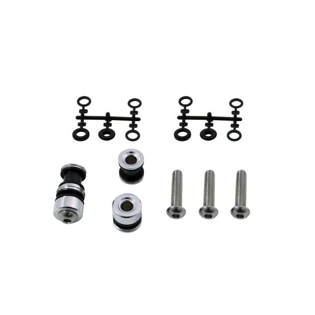 Docking hardware kit — 11-17 FLS; FLSS; FXS; 05-17 FLST; FLSTN; 03-17 FXSTS; FXSTSSE; 2006 FLSTFSE; 05-07 FLSTSC. Without saddlebags (NU)