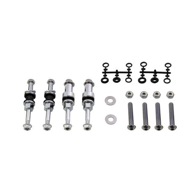 Docking hardware kit — 00-02 FLSTC; 00-02 FLSTS (NU). With OEM style saddlebags