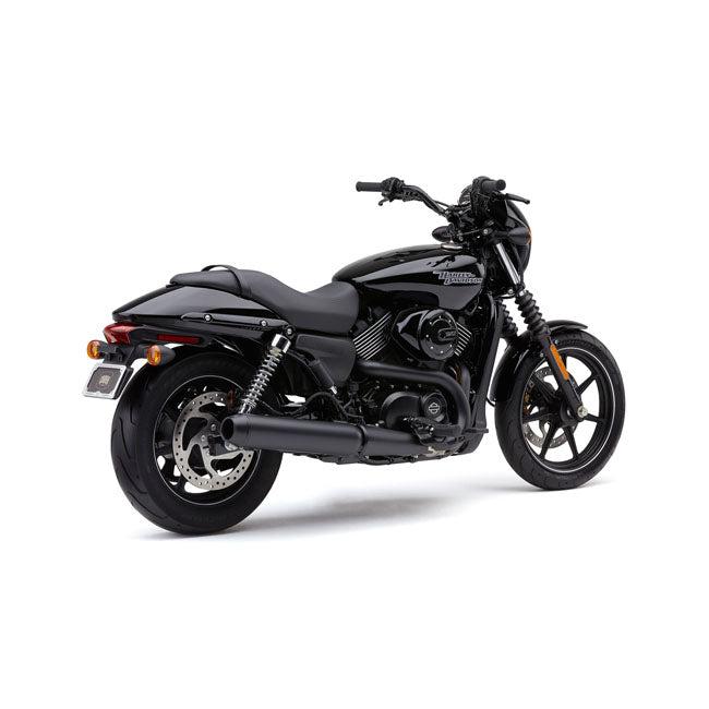 Cobra, El Diablo 4" slip-on muffler. Black — 15-20 XG500/750 Street (NU)