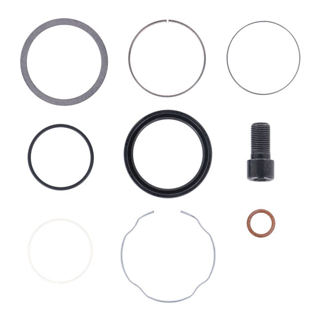 Fork seal rebuild kit — 18-26 Softail (excl. FLSB; FXFB/S; FXDRS; FXLRS/T with inverted forks); 14-26 FLT/Touring (excl. 23-24 inverted fork models); 15-26 Trikes