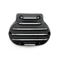 EMD transmission end cover, cable clutch. Black Cut — 87-06 Big Twin (Excl. FXR & 2006 Dyna) (NU)